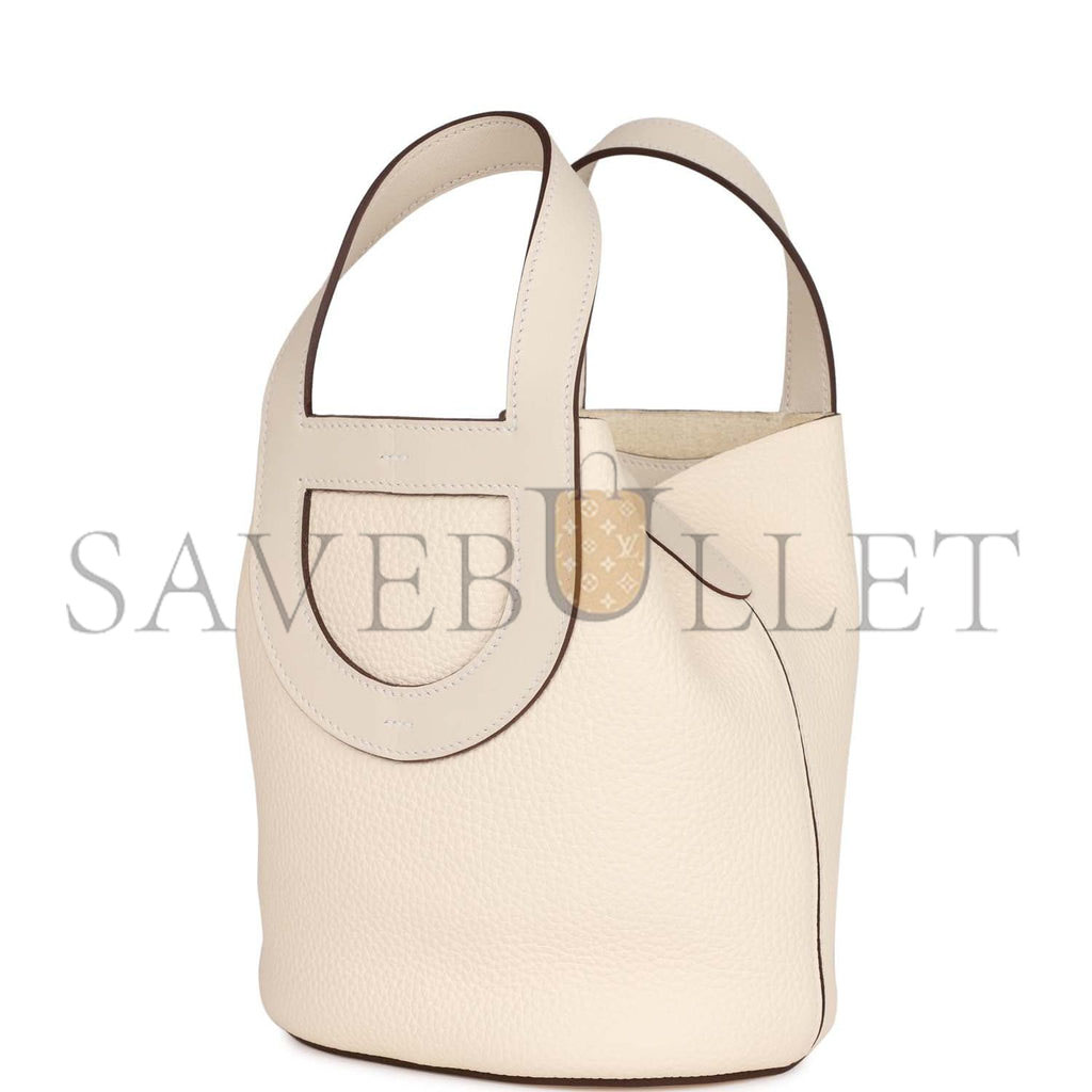 HERMES IN-THE-LOOP 18 NATA CLEMENCE AND SWIFT PALLADIUM HARDWARE (17cm) HERMES IN-THE-LOOP 18 NATA CLEMENCE AND SWIFT PALLADIUM HARDWARE (17cm)