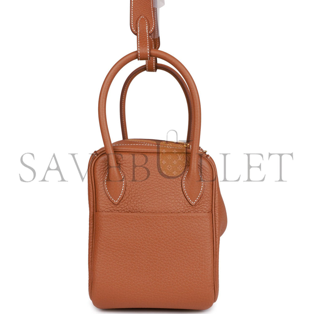 HERMES LINDY 26 GOLD CLEMENCE GOLD HARDWARE (26*18*12cm) HERMES LINDY 26 GOLD CLEMENCE GOLD HARDWARE (26*18*12cm)