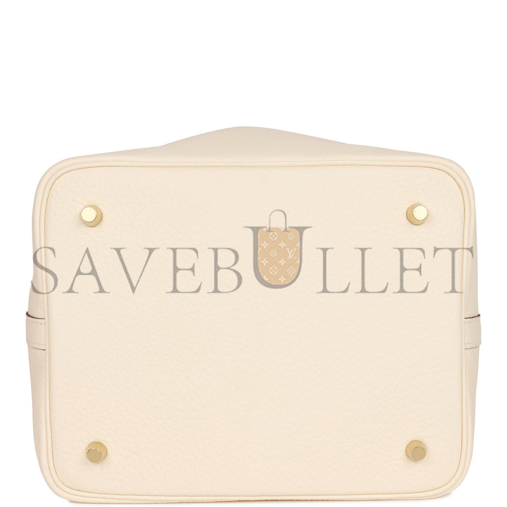 HERMES PICOTIN LOCK 22 NATA CLEMENCE GOLD HARDWARE (22*21*18cm) HERMES PICOTIN LOCK 22 NATA CLEMENCE GOLD HARDWARE (22*21*18cm)