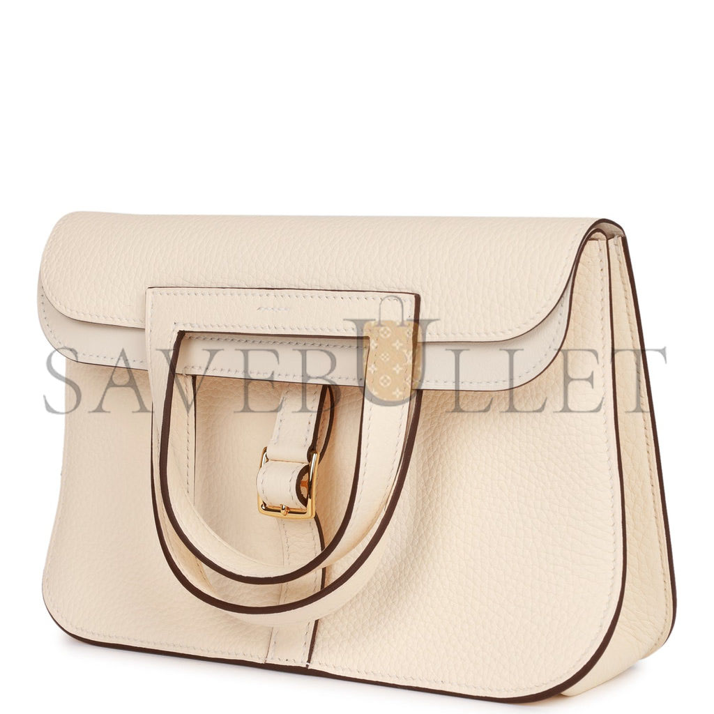 HERMES HALZAN 25 NATA CLEMENCE GOLD HARDWARE (25cm) HERMES HALZAN 25 NATA CLEMENCE GOLD HARDWARE (25cm)